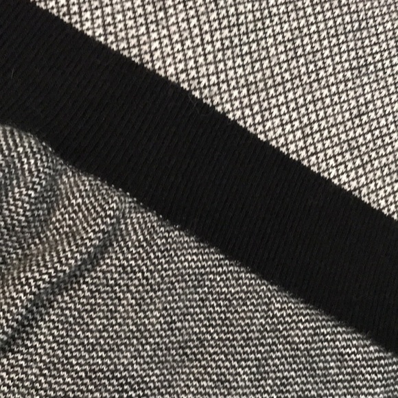 Sparrow Anthropologie Serena Black Fuchsia Peplum Sweater Knit Dress -Size L - Picture 5 of 12